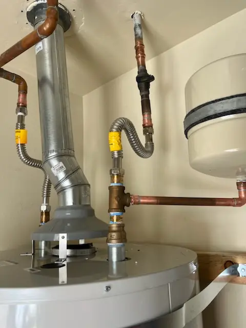 Water heater installation and plumbing repair in Booetown